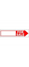 For Sale Directional Arrow